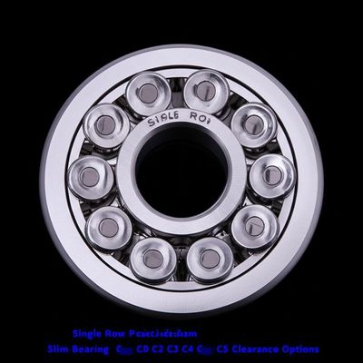 Купить Однорядный точный тонкий подшипник с опциями просвета C0 C2 C3 C4 C5 Производство в сети
